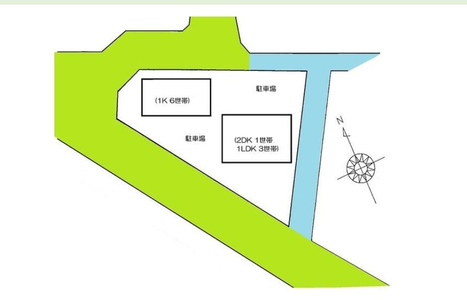 千葉県千葉市中央区矢作町 間取図・土地図