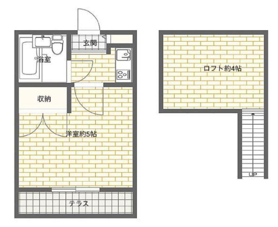 東京都中野区南台５丁目 間取図・土地図