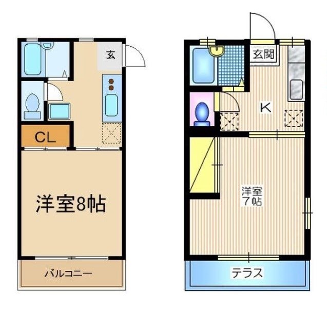 神奈川県横浜市旭区笹野台３丁目 間取図・土地図