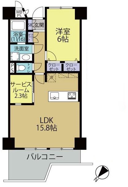 東京都港区三田５丁目 間取図・土地図