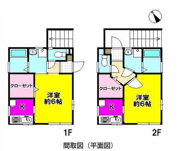 千葉県松戸市胡録台 間取図・土地図