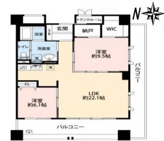 東京都港区白金６丁目 間取図・土地図