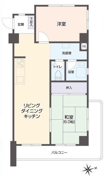 東京都港区西麻布２丁目 間取図・土地図