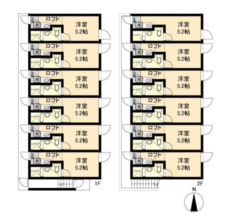 東京都足立区南花畑３丁目 間取図・土地図