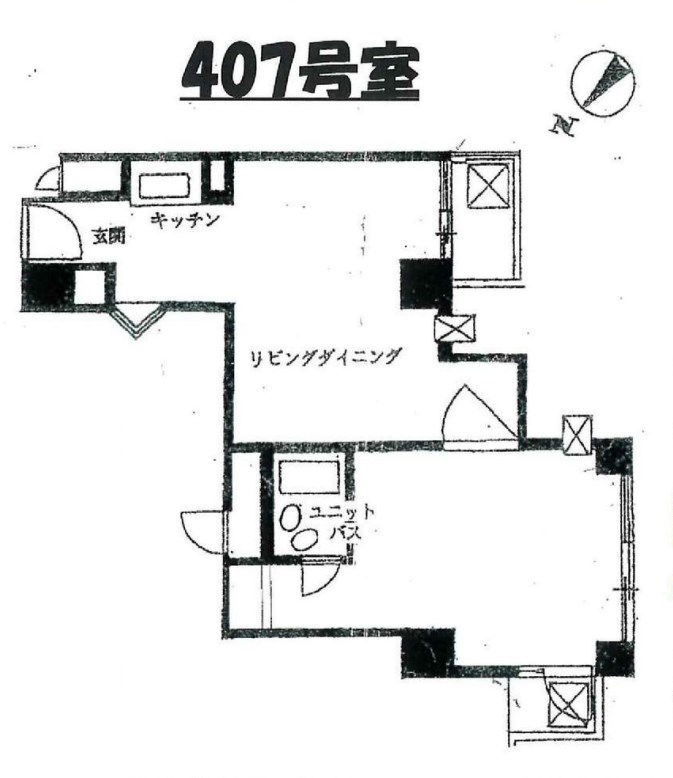 東京都港区赤坂６丁目 間取図・土地図