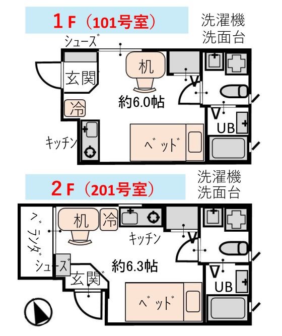 千葉県船橋市坪井西１丁目 間取図・土地図