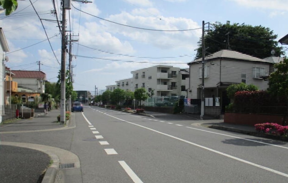 千葉県流山市江戸川台東３丁目 現地写真（前面道路含む現地写真）