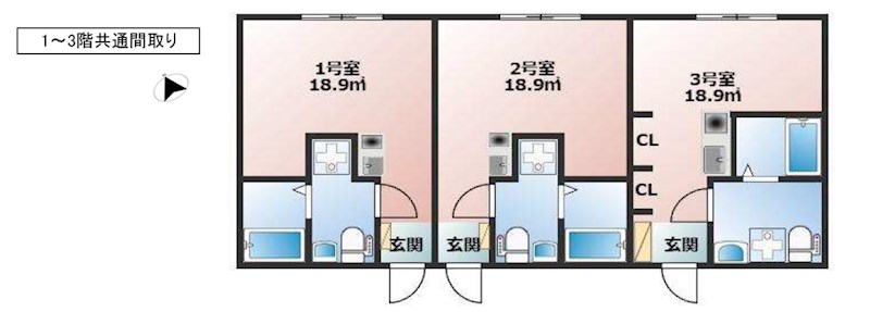 神奈川県川崎市中原区上平間 間取図・土地図