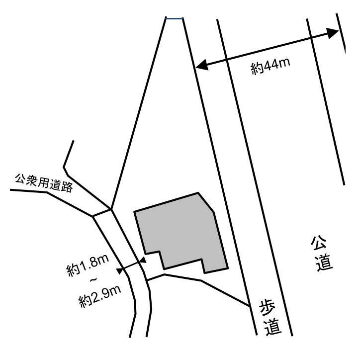 埼玉県川口市赤井 区画図