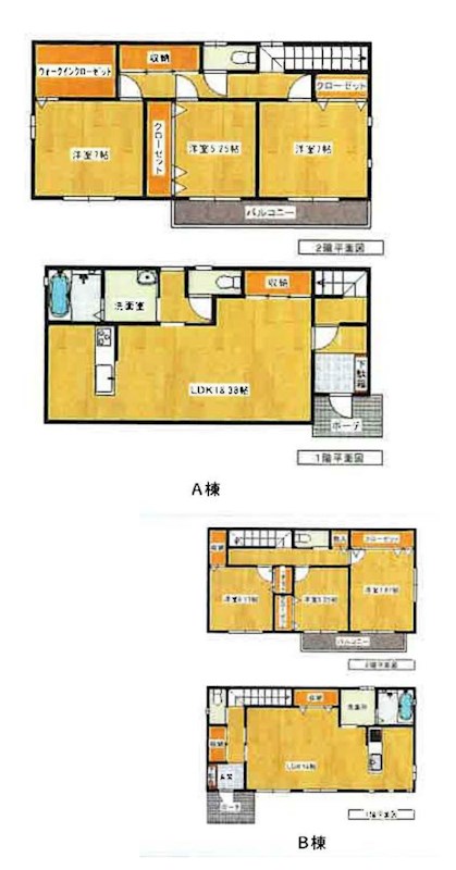 埼玉県深谷市小前田 間取図・土地図