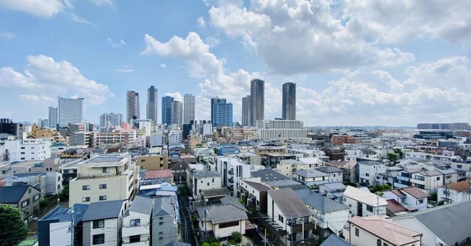 神奈川県川崎市中原区丸子通２丁目 眺望写真