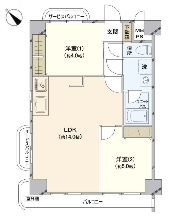 東京都港区芝浦２丁目 間取図・土地図