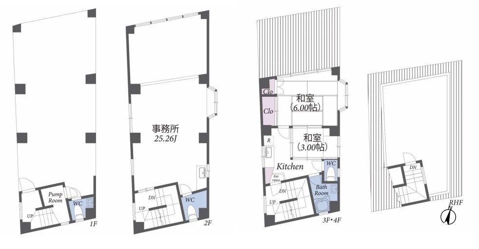 東京都国分寺市東元町１丁目 間取図・土地図