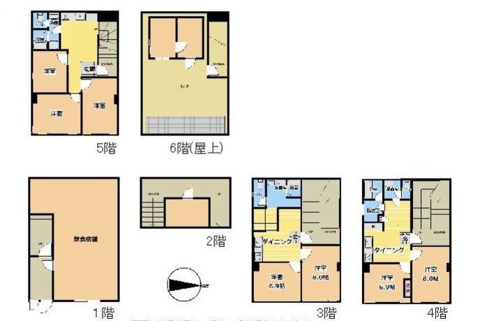 東京都台東区台東４丁目 間取図・土地図