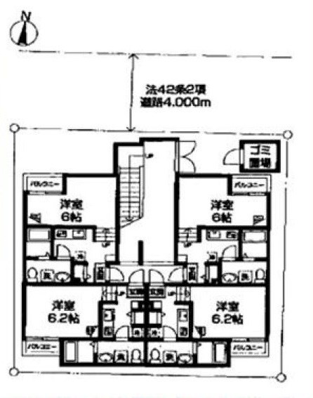 千葉県千葉市中央区長洲２丁目 間取図・土地図