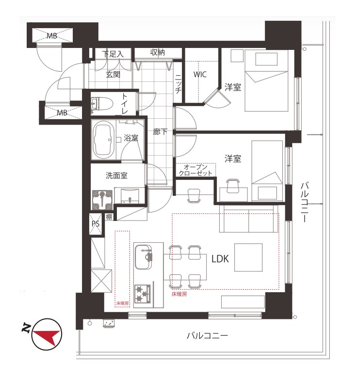 東京都港区高輪１丁目 間取図・土地図