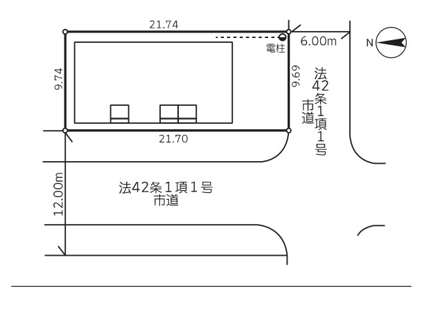 埼玉県蓮田市西新宿５丁目 区画図