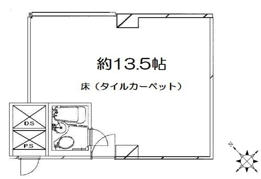 東京都港区赤坂９丁目 間取図・土地図