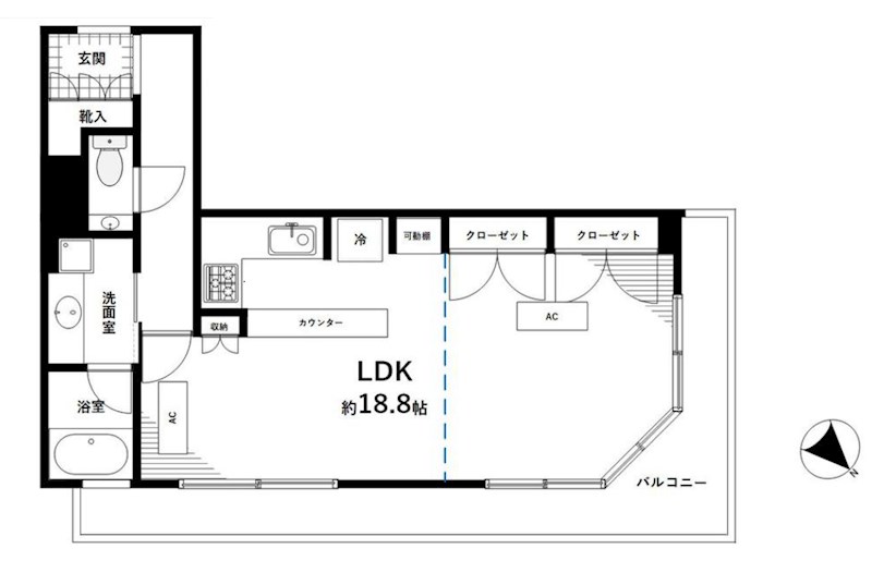 東京都港区東新橋１丁目 間取図・土地図