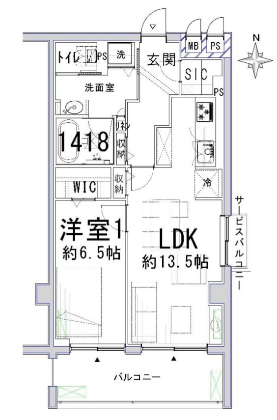 東京都港区南麻布３丁目 間取図・土地図