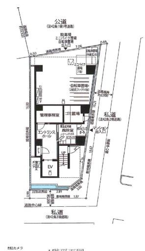 東京都世田谷区太子堂１丁目 間取図・土地図