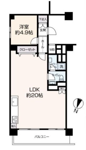 東京都港区南青山６丁目 間取図・土地図