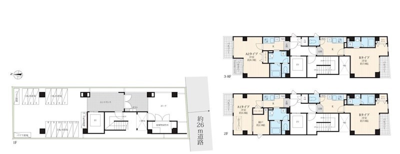 東京都墨田区菊川２丁目 間取図・土地図