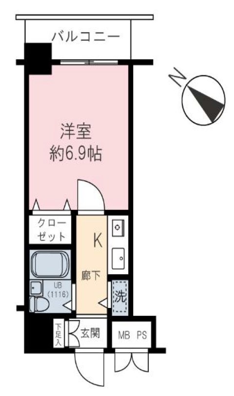 東京都港区南麻布１丁目 間取図・土地図