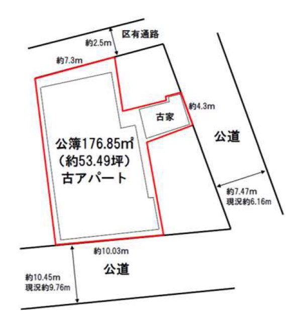東京都江戸川区上一色２丁目 区画図