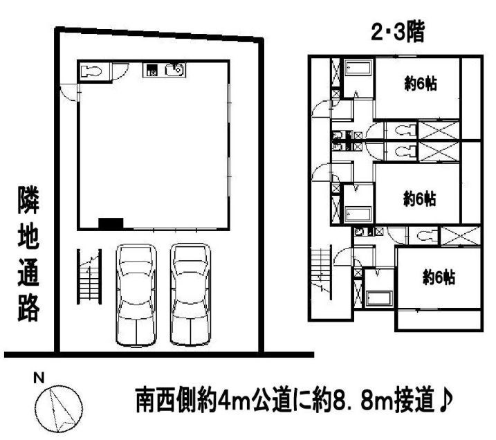神奈川県相模原市緑区橋本台２丁目 間取図・土地図