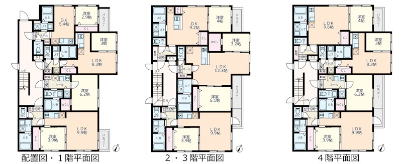 東京都大田区北千束２丁目 間取図・土地図