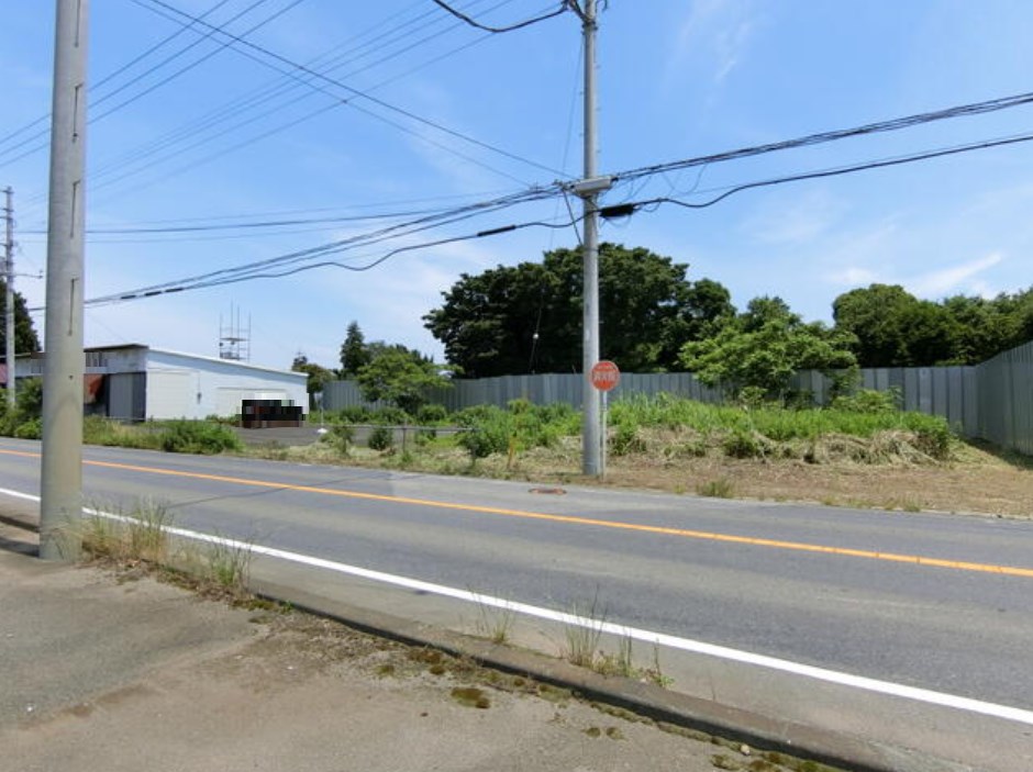 千葉県富里市御料 現地写真