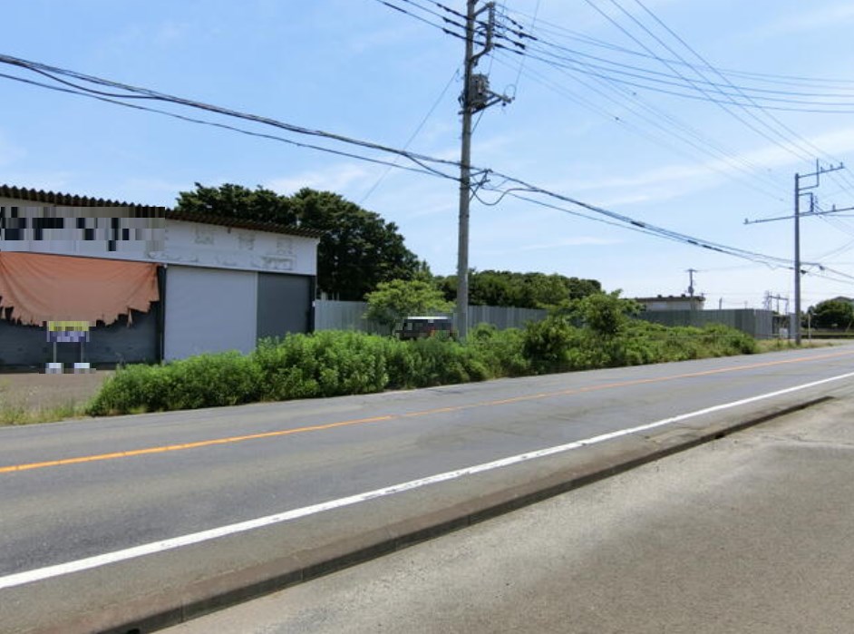 千葉県富里市御料 現地写真