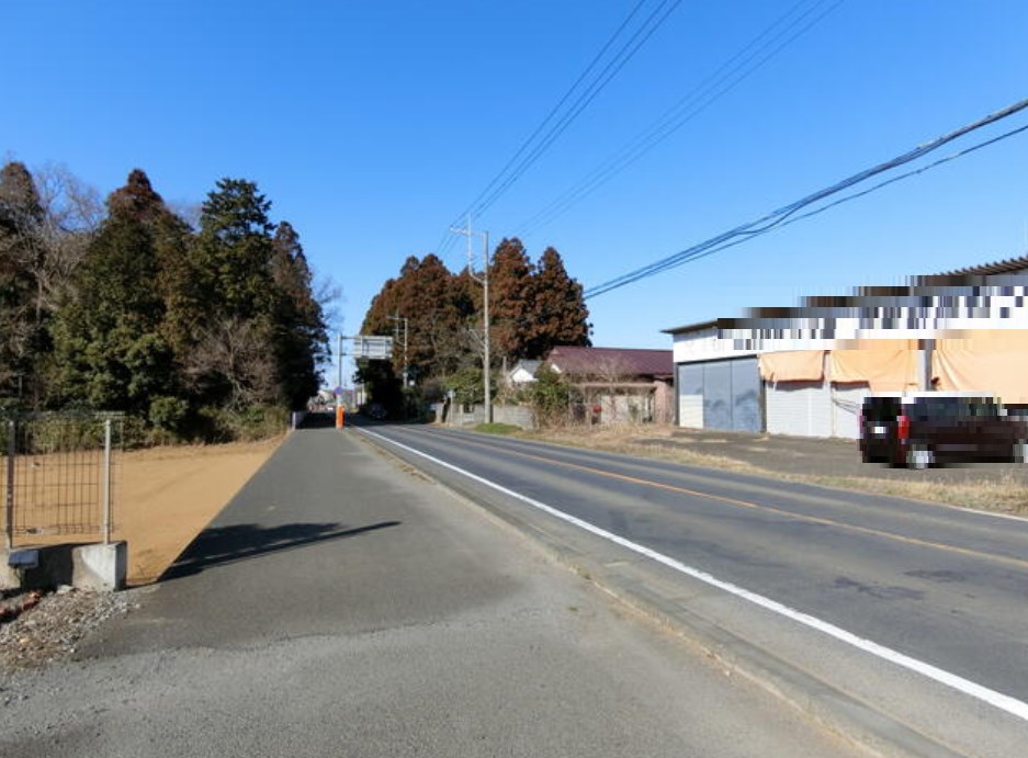 千葉県富里市御料 現地写真