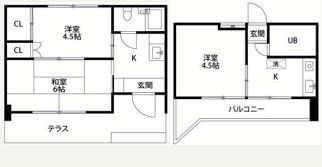 埼玉県所沢市山口 間取図・土地図