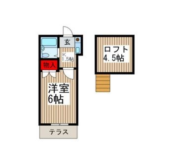 埼玉県川口市東川口４丁目 間取図・土地図