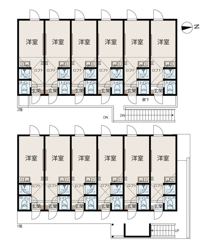 東京都足立区平野３丁目 間取図・土地図
