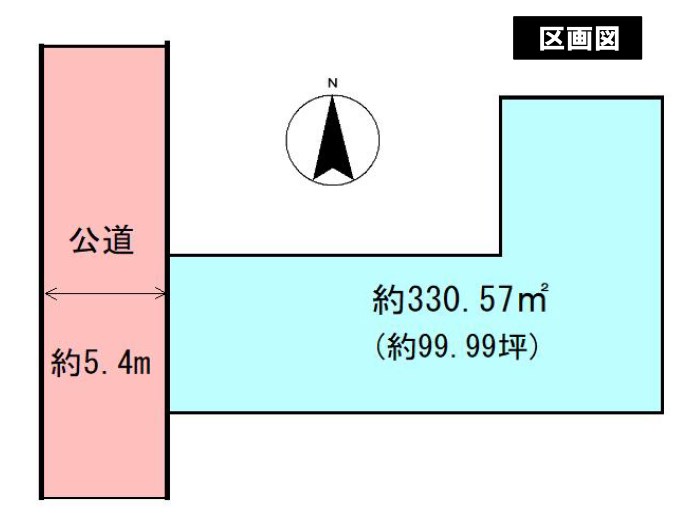 東京都江戸川区中央３丁目 区画図