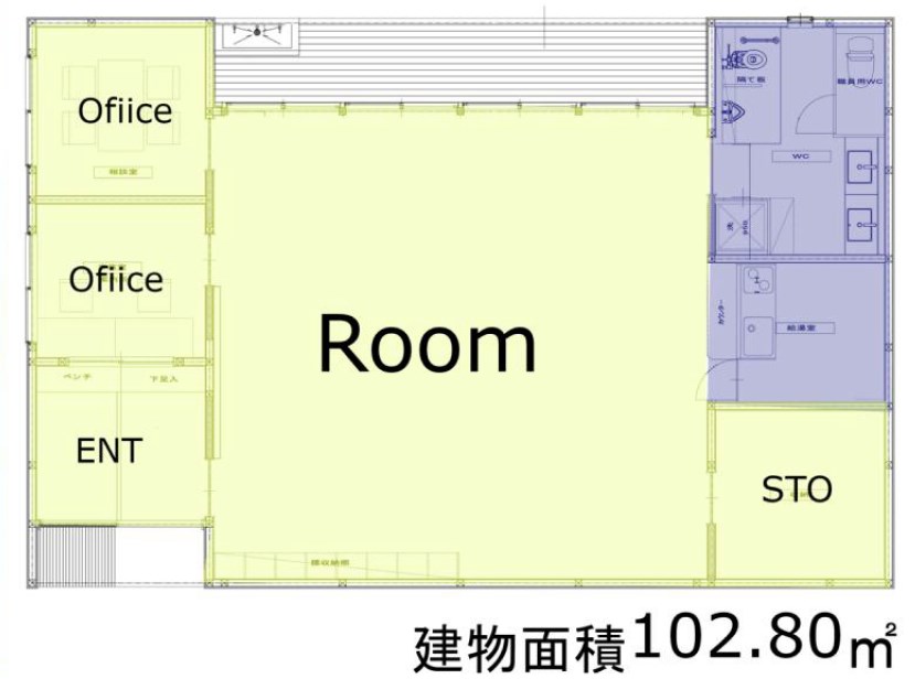 埼玉県東松山市沢口町 間取図・土地図