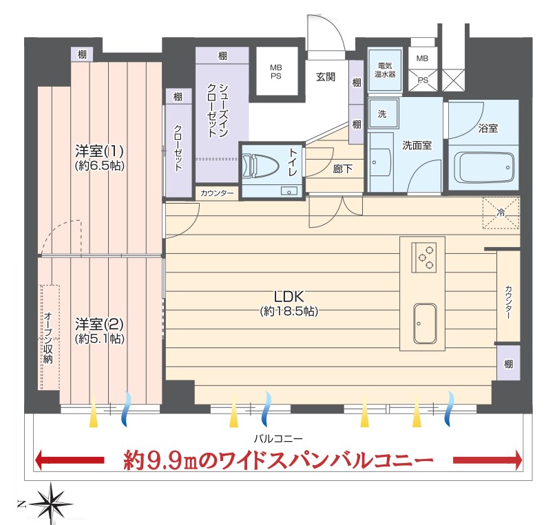 東京都港区南麻布１丁目 間取図・土地図