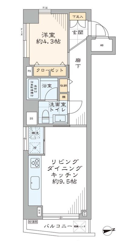 東京都港区麻布十番２丁目 間取図・土地図