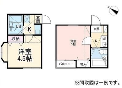 神奈川県大和市南林間１丁目 間取図・土地図
