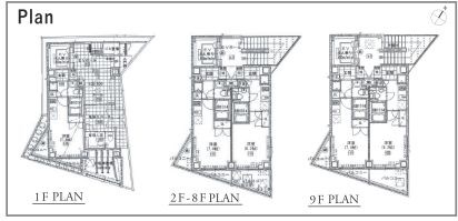 東京都品川区北品川２丁目 間取図・土地図