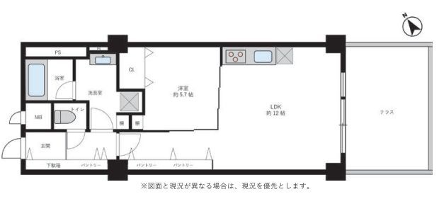 東京都港区高輪２丁目 間取図・土地図
