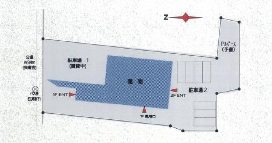 千葉県千葉市中央区生実町 区画図