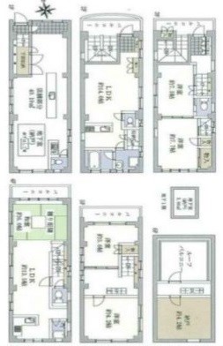 東京都墨田区両国１丁目 間取図・土地図