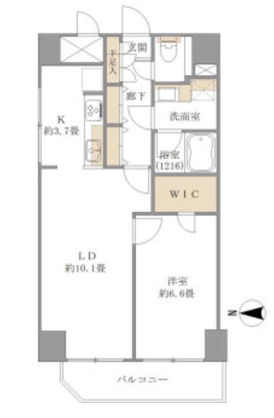 東京都港区白金４丁目 間取図・土地図
