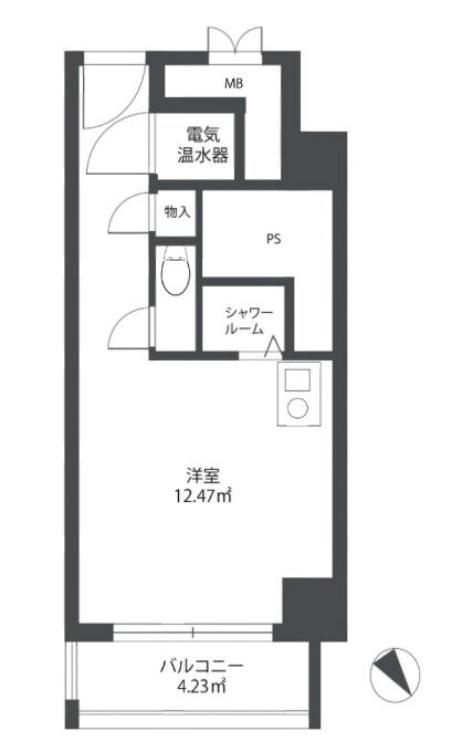 東京都港区虎ノ門３丁目 間取図・土地図