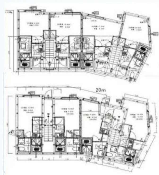 東京都足立区綾瀬２丁目 間取図・土地図