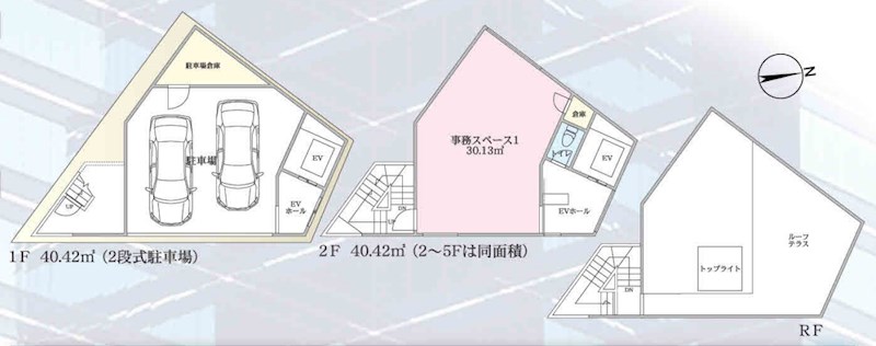東京都練馬区羽沢１丁目 間取図・土地図